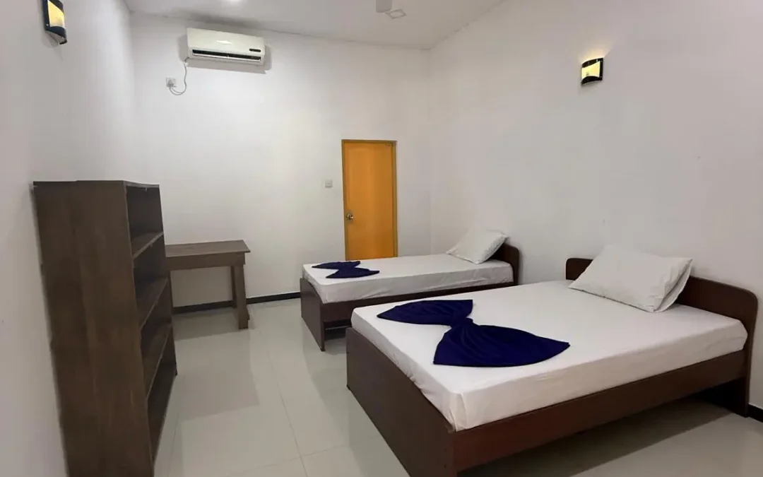 Deluxe double room with aircon